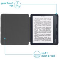 imoshion ﻿Slim Hard Sleepcover avec support Kobo Libra 2 / Tolino Vision 6 - Bleu clair