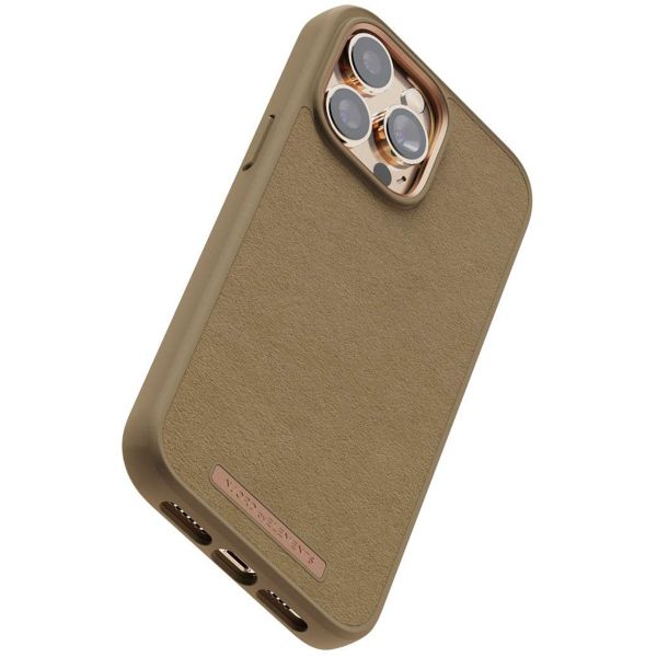 Njorð Collections Coque daim Comfort+ iPhone 14 Pro Max - Camel