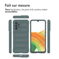 imoshion Coque arrière EasyGrip Samsung Galaxy A33 - Vert foncé