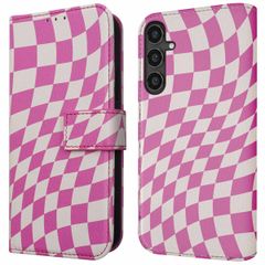 imoshion Étui de téléphone portefeuille Design Samsung Galaxy S23 FE - Retro Pink