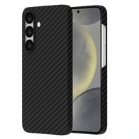 Accezz Coque Kevlar® MagSafe Samsung Galaxy S24 - Noir