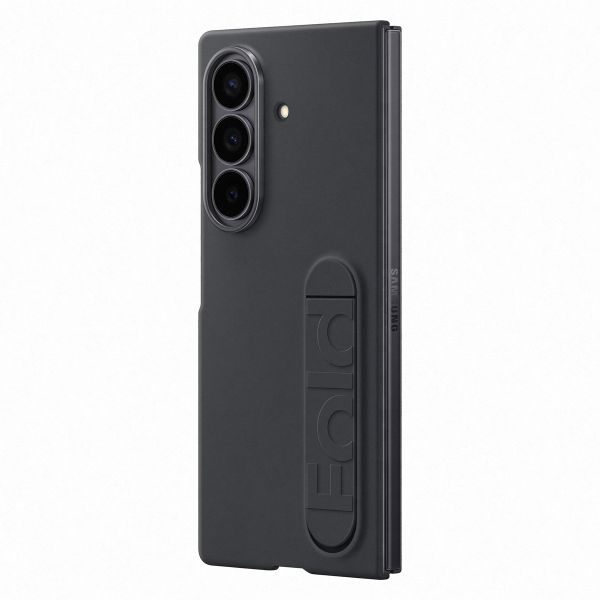 Samsung Coque en silicone avec support Samsung Galaxy Z Fold 7 - Black