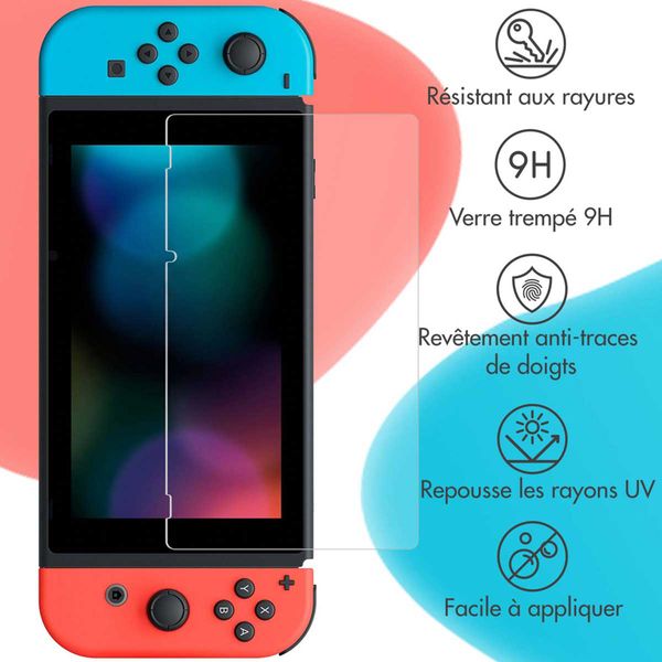 imoshion Protection d'écran en verre trempé Nintendo Switch