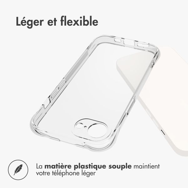 imoshion Shockproof Case Apple iPhone 16e - Transparent