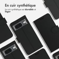 Accezz Étui de téléphone portefeuille Wallet Google Pixel 8 - Noir 