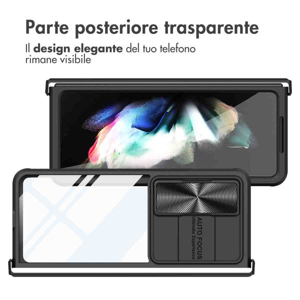 imoshion Coque arrière Camslider Samsung Galaxy Z Fold 4 - Noir