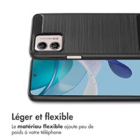 imoshion Coque Brushed Motorola Moto G53 - Noir