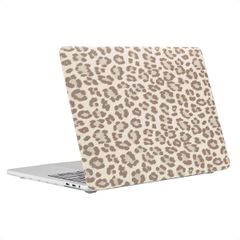 Selencia Coque Laptop Sabi imprimé panthère Apple MacBook Pro 14 pouces (2021 / 2023 M3 chip / 2024 M4 chip / 2025 M5 chip) - Soft Ivory