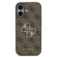 Guess Coque 4G Metal Logo Backcover Apple iPhone 17 - Marron