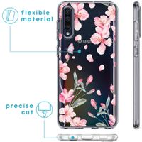 imoshion Coque Design Samsung Galaxy A50 / A30s - Fleur - Rose