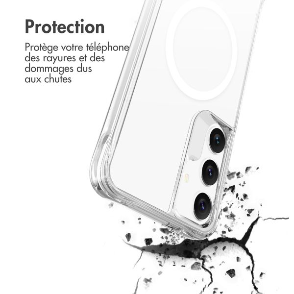 imoshion Coque Rugged Air MagSafe Samsung Galaxy S24 - Transparent