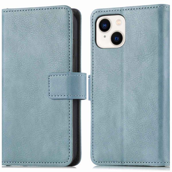 imoshion Étui de téléphone portefeuille Luxe iPhone 15 Plus - Bleu clair