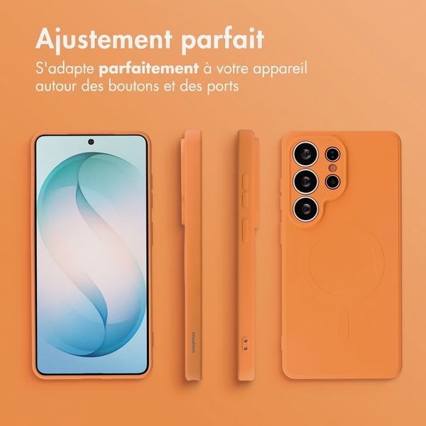 imoshion Coque Couleur avec MagSafe Samsung Galaxy S26 Ultra - Orange