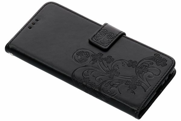 Etui de téléphone Fleurs de Trèfle Samsung Galaxy J6 Plus