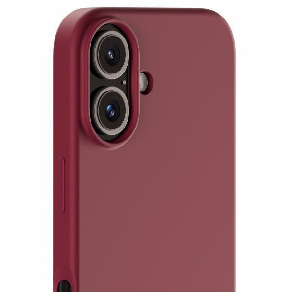 Holdit Coque Silicone iPhone 16 - Red Velvet