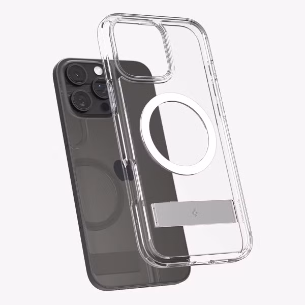 Spigen Coque Ultra Hybrid S MagSafe Apple iPhone 16 Pro Max - Transparent