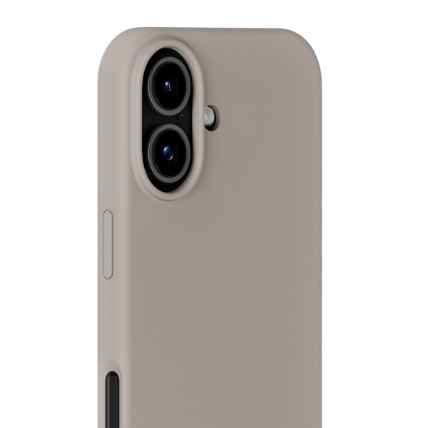 Holdit Coque Silicone Apple iPhone 17 - Taupe
