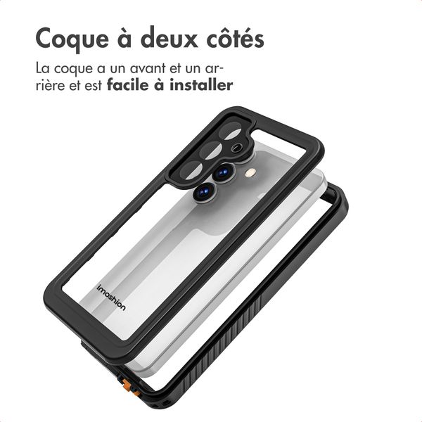 imoshion Étui étanche 360 Samsung Galaxy S25 - Noir