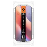 Spigen Protection d'écran en verre trempé GLAStR Fit + Applicator iPhone 16 Pro