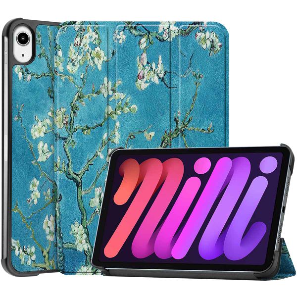 imoshion Coque tablette Apple iPad Mini 7 (2024) / iPad Mini 6 (2021) - Green Plant