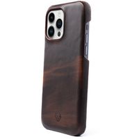 Wachikopa Coque Full Wrap iPhone 14 Pro - Dark Brown