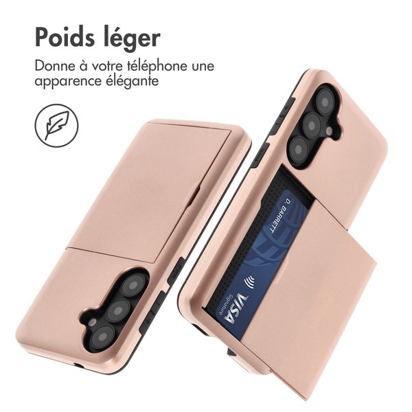 imoshion Coque arrière avec porte-cartes Samsung Galaxy S26 Plus - Rose Gold