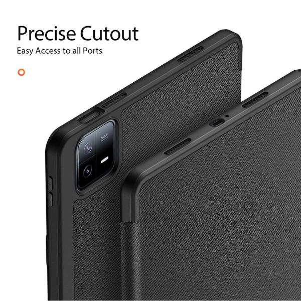 Dux Ducis Coque tablette Domo Xiaomi Pad 6 / 6 Pro - Noir