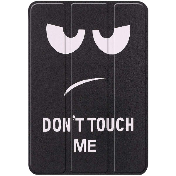 imoshion Coque tablette Design Trifold iPad Mini 7 (2024) / iPad Mini 6 (2021) - Don't touch