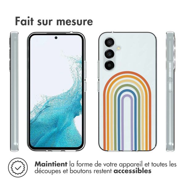 imoshion Coque Design Samsung Galaxy A54 (5G) - Rainbow