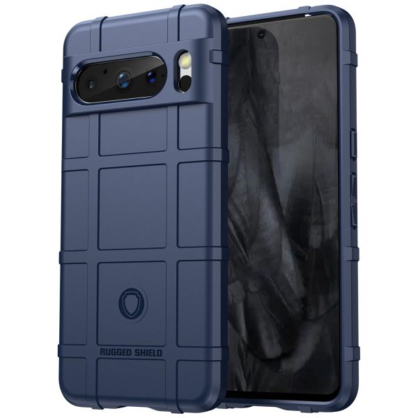 imoshion Coque Arrière Rugged Shield Google Pixel 8 Pro - Bleu foncé