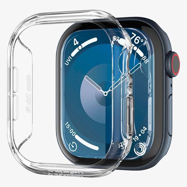 Spigen Thin Fit™ Case pour l'Apple Watch Series 10 - 46 mm - Crystal Clear