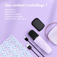 imoshion Kids Karaoke Set - Enceinte et micro - Lavender Lilac