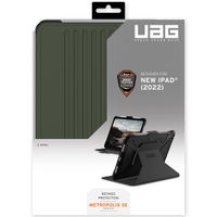 UAG Coque tablette Metropolis Apple iPad 11 (2025) 11 pouces A16 / iPad 10 (2022) 10.9 pouces - Vert