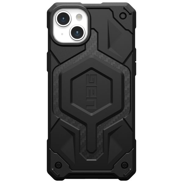 UAG Coque arrière Monarch Pro Apple iPhone 15 Plus - Carbon Fiber