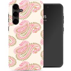 Selencia Coque arrière Vivid Samsung Galaxy S24 FE - Paisley Blush