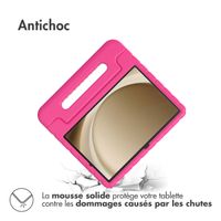 imoshion Coque kidsproof avec poignée Samsung Galaxy Tab A9 Plus - Rose