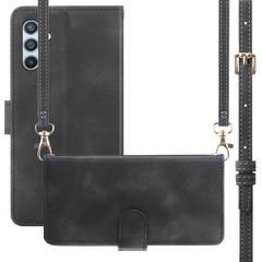 imoshion Etui de télephone portefeuille avec cordon Samsung Galaxy A54 (5G) - Noir
