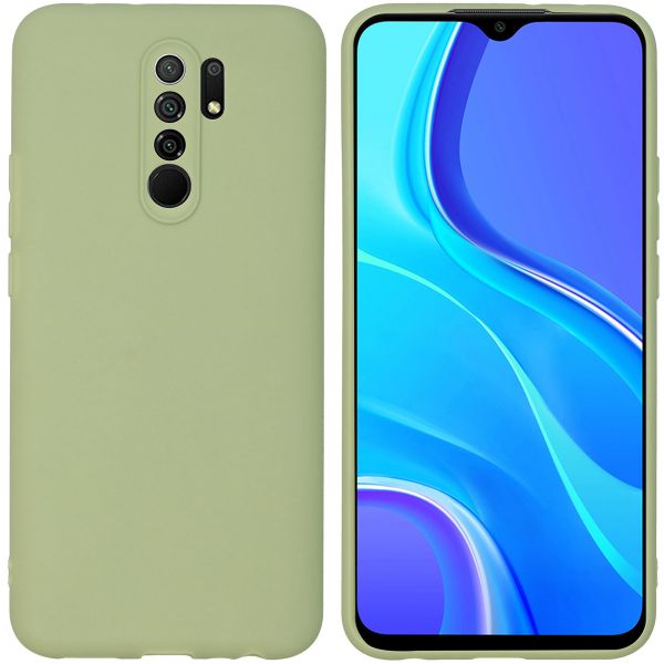 imoshion Coque Couleur Xiaomi Redmi 9 - Olive Green