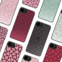imoshion Coque Design Apple iPhone 16e - Crush Check Coral Dust