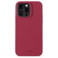 Holdit Coque Silicone Apple iPhone 15 Pro Max - Red Velvet