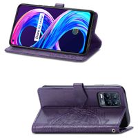 imoshion Etui de téléphone portefeuille Mandala Realme 8 (Pro) - Violet