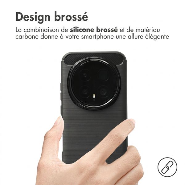 imoshion Coque Brushed Honor Magic8 Pro - Noir