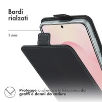 Accezz Étui à rabat Samsung Galaxy S25 Edge - Noir