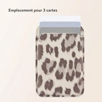 Selencia Porte-cartes Sabi avec MagSafe - Soft Ivory