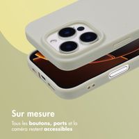 imoshion Coque Couleur Apple iPhone 16 Pro - Gris