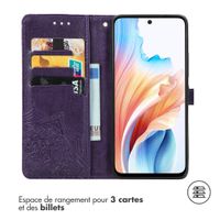 imoshion Etui de téléphone portefeuille Mandala Oppo A79 - Violet