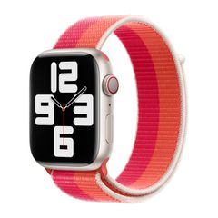 Apple Bracelet Sport Loop Apple Watch | 44/45/46/49 mm - Nectarine / Peony