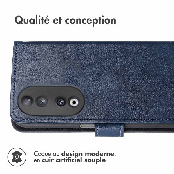 imoshion Étui de télephone portefeuille Honor 90 - Bleu foncé