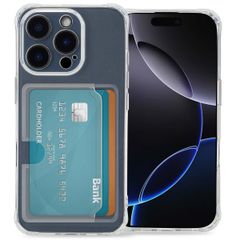 imoshion Coque silicone avec porte-cartes Apple iPhone 16 Pro - Transparent