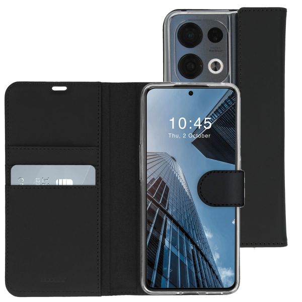 Accezz Étui de téléphone portefeuille Wallet Oppo Reno 8 Pro 5G - Noir